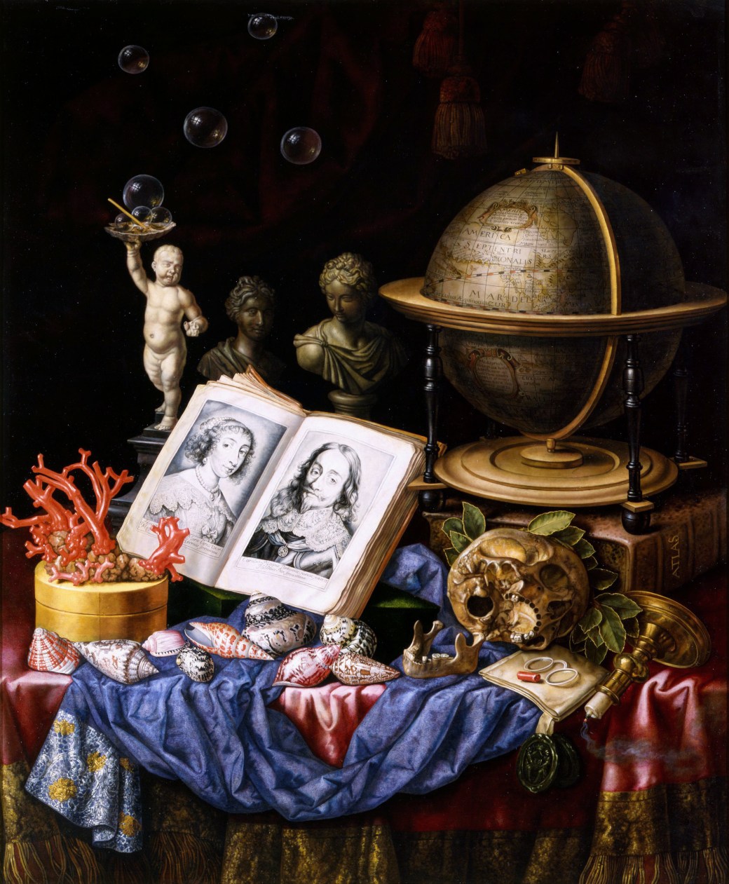 Allegory of Charles I of England and Henriette of France in a Va